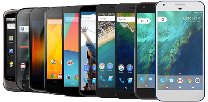 Nexus Phones[^1]