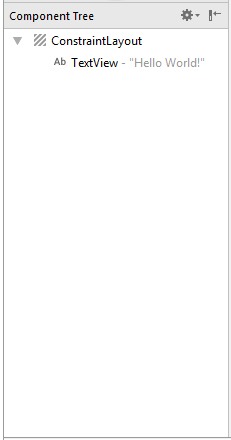 Component Tree