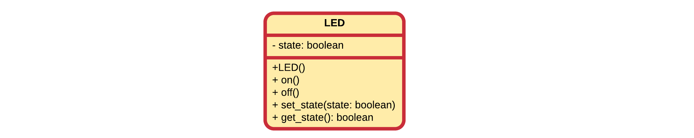 More User-friendly LED class