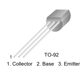 BC547 Pinout