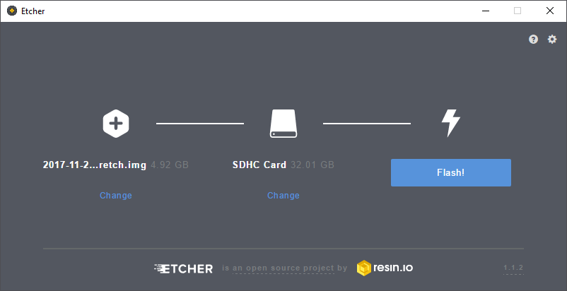 Etcher by Resin.io